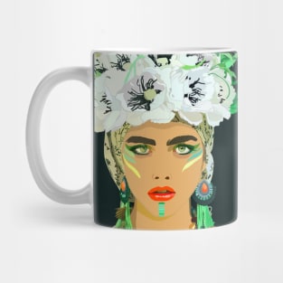 FLOWERS WOMAN Mug